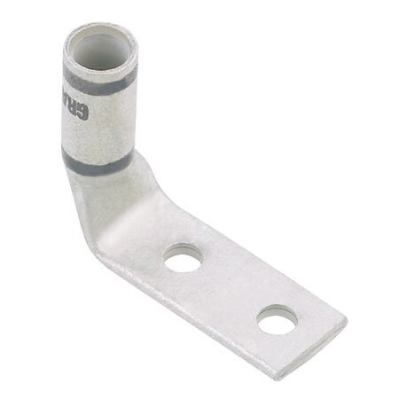 Panduit One-Hole Compression Lug, 6 AWG Max, Standard Barrel, Copper, Blue LCDX6-14BF-L